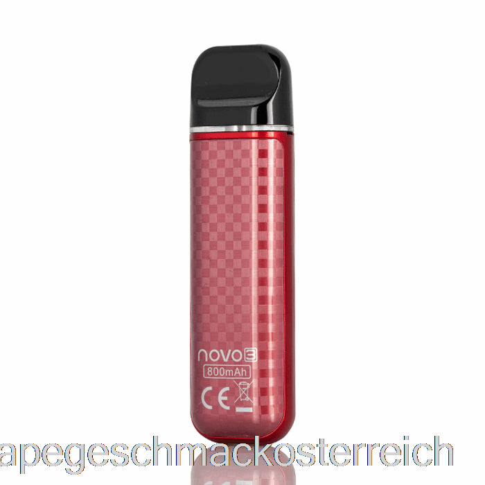 Smok Novo 3 25 W Pod-System, Roter Kohlefaser-Vape-Geschmack